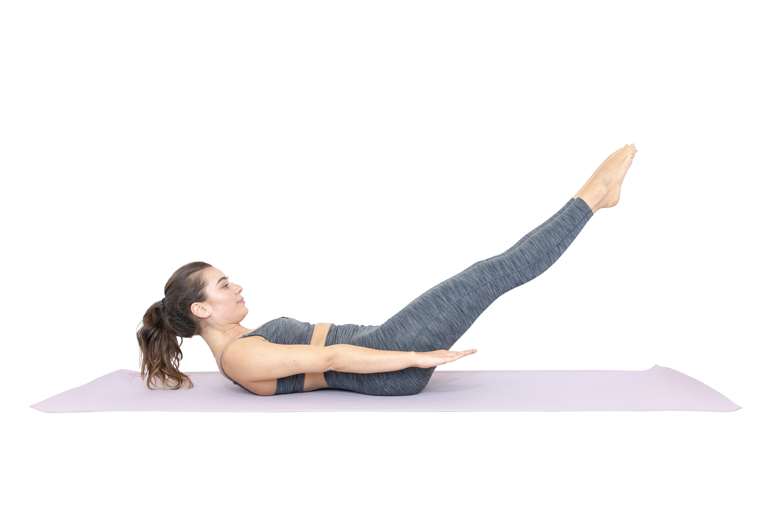 woman doing Pilates hundreds