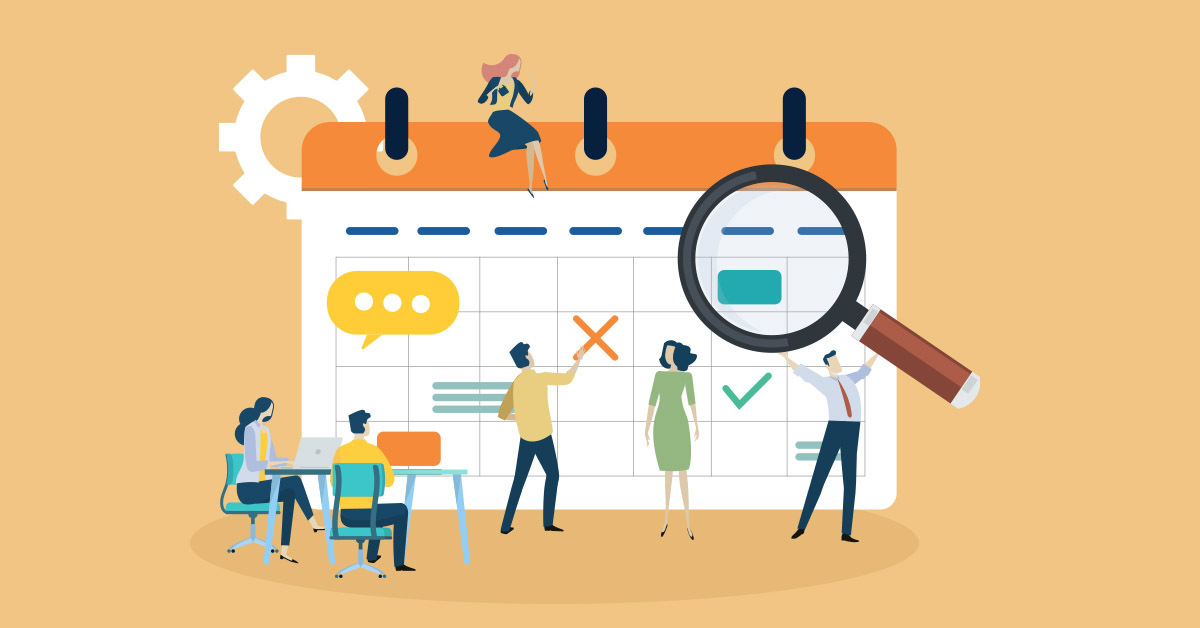 clip art of a schedule